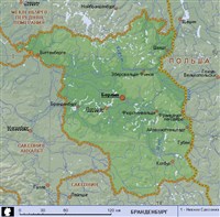 Бранденбург (географическая карта)