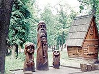 Брянск (деревянная скульптура в парке имени А. К. Толстого)
