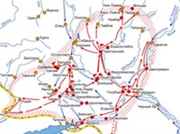 Булавинское восстание (карта)