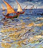 Ван Гог Винсент (Море в Сен-Мари)