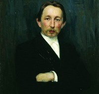 Васнецов Аполлинарий Михайлович (портрет работы Н.Д. Кузнецова)