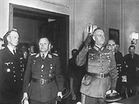 Вторая мировая война (немецкая делегация на подписании акта капитуляции)