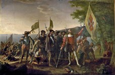 Высадка Колумба в Америке (Джон Вандерлин)