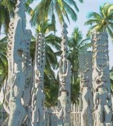Гавайи (деревянные идолы)
