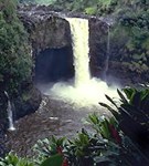 Гавайские острова (водопад Рэйнбоу Фоллс)