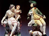 Гарднера фарфор (Венера и Амур. Охотник)