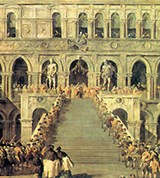 Гварди Франческо (Коронация дожа на Лестнице гигантов во Дворце дожей)