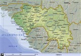 Гвинея (географическая карта)