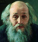 Ге Николай Николаевич (портрет работы Н.А. Ярошенко)