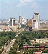 Гирин (панорама города Чанчунь)