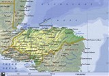 Гондурас (географическая карта)