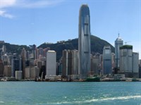 Гонконг (вид на набережную и даунтаун)