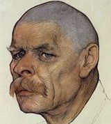Горький Максим (портрет работы Н. Андреева)