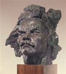 Горький Максим (скульптурный портрет работы И. Д. Шадра)