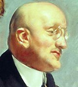 Грабарь Игорь Эммануилович (портрет работы Б.М. Кустодиева)