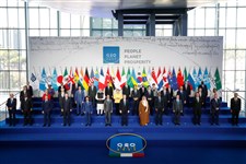 Групповое фото лидеров стран G20 (2021)