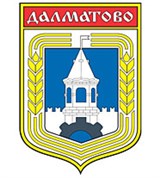 Далматово (герб 1980 года)