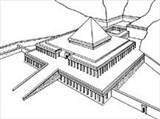 Дейр-эль-Бахри (заупокойный храм Ментухотепа II)