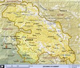 Джамму и Кашмир (географическая карта)