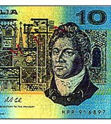 Доллар австралийский (10). 155 x 78 мм