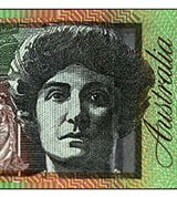 Доллар австралийский (100). 158 x 65 мм. 1996 г