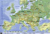 Европа (географическая карта)