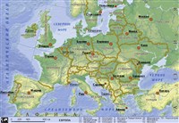 Европа (географическая карта)