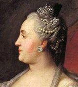 Екатерина II (портрет работы Ф.С. Рокотова)
