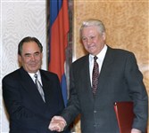 Ельцин Борис Николаевич и Шаймиев Минтимер (1994)
