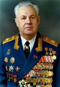 Ефимов Александр Николаевич (в маршальской форме)