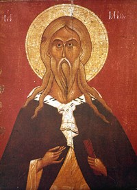 ИЛЬЯ Пророк (новгородская икона)