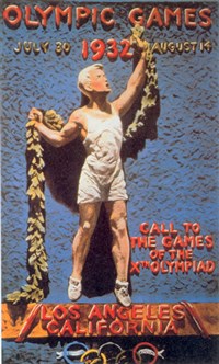 Игры X олимпиады (плакат) [спорт]