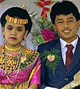 Индонезийцы (свадьба)