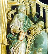 Иоанн Богослов (фрагмент иконостаса Троицкого собора Великого Устюга)