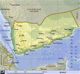 Йемен (географическая карта)