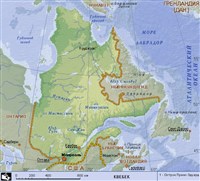КВЕБЕК (географическая карта)