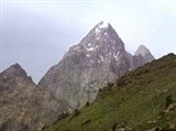 Кавказ (Вид на вершины Котина и Тысячелетия крещения Руси)