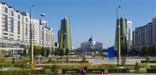 Казахстан (Астана. Вид на Ак Орду)
