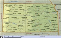 Канзас (географическая карта)