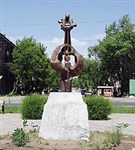 Караганда(памятник Кобызу)