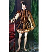 Карл IX Валуа (портрет работы Клуэ)