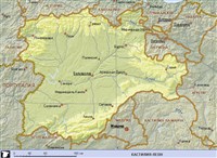 Кастилия-Леон (географическая карта)