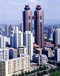 Корейская Народно-Демократическая Республика (небоскребы Пхеньян)