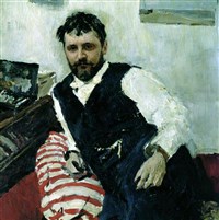 Коровин Константин Алексеевич (портрет работы В.А. Серова)