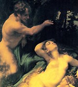 Корреджо Антонио (Венера, Сатир и Амур)