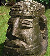 Коста-Рика (каменная голова)