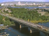 Красноярск (мост через Енисей)