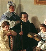 Крендовский Евграф Федорович (портрет А.А. Башилова с семьей)
