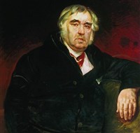 Крылов Иван Андреевич (портрет работы К.П. Брюллова)