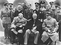 Крымская конференция (Черчилль, Рузвельт, Сталин)